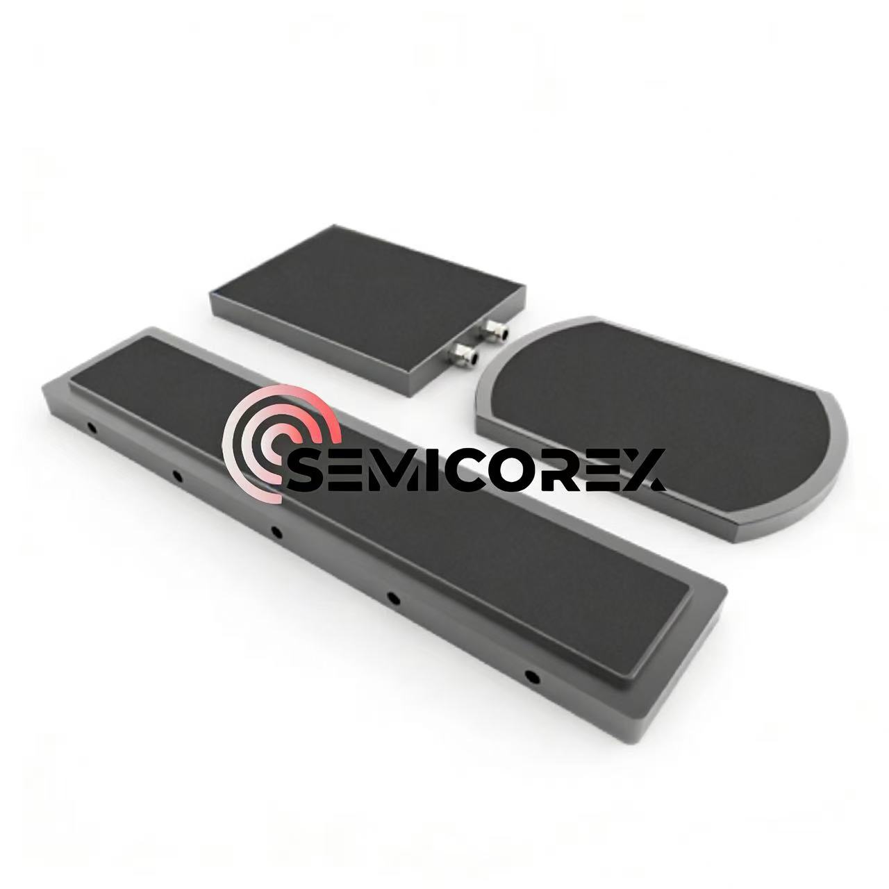 ब्लैक एल्यूमिना सिरेमिक वैक्यूम चक