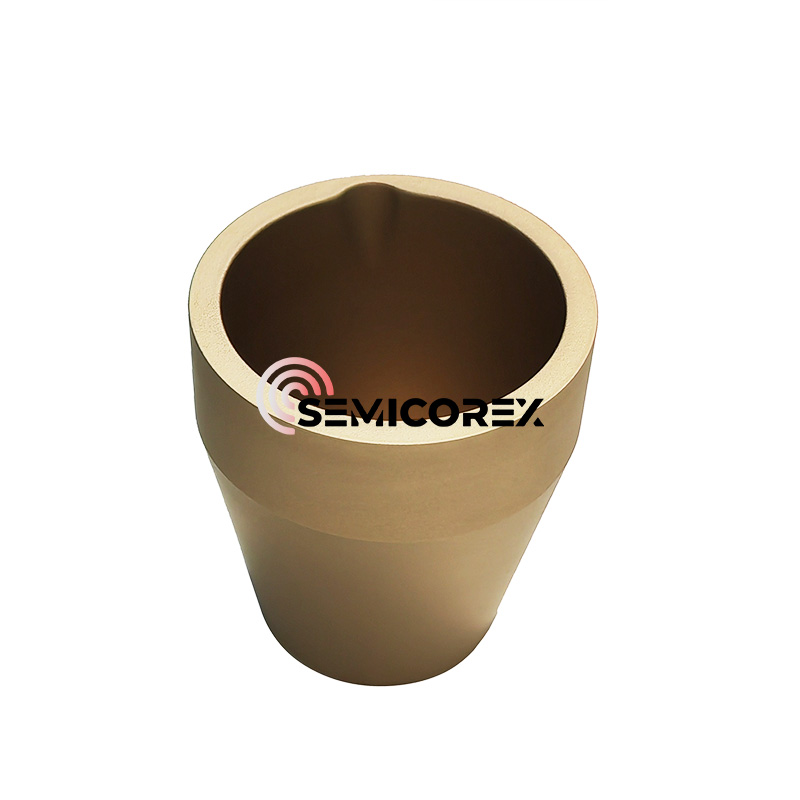 TaC लेपित क्रूसिबल